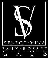 Select Vins - Gros, Paux-Rosset
